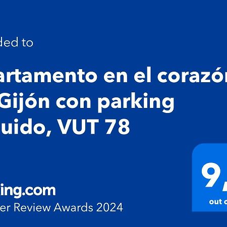 Apartamento En El Corazon De Gijon Con Parking Incluido, Vut 78 Luaran gambar