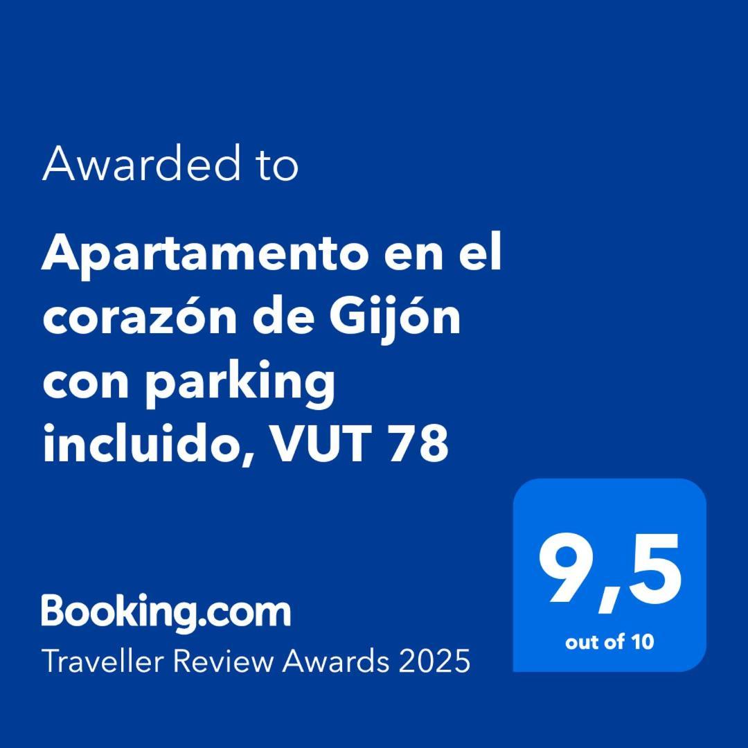 Apartamento En El Corazon De Gijon Con Parking Incluido, Vut 78 Luaran gambar